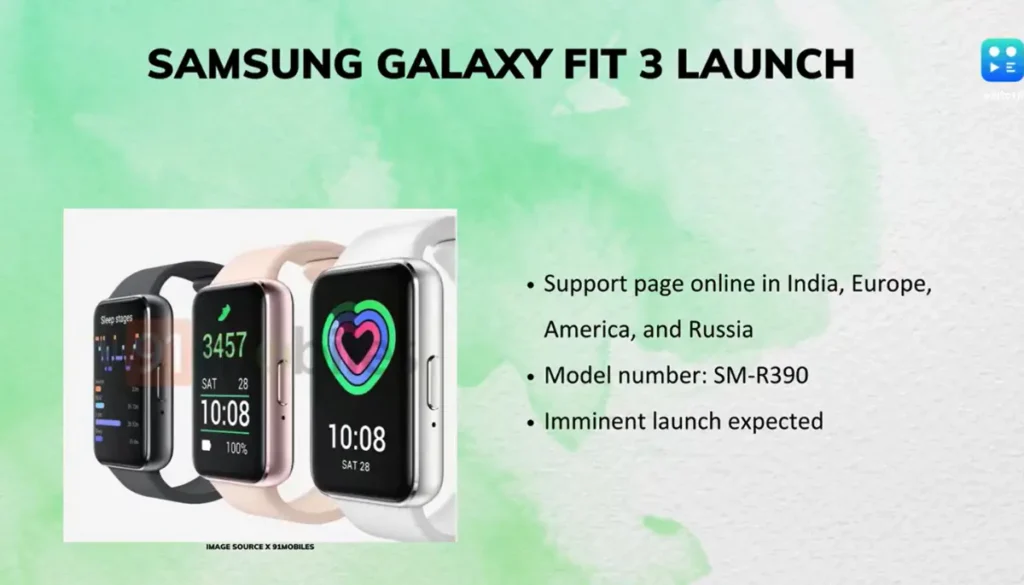 samsung galaxy fit 3 support page