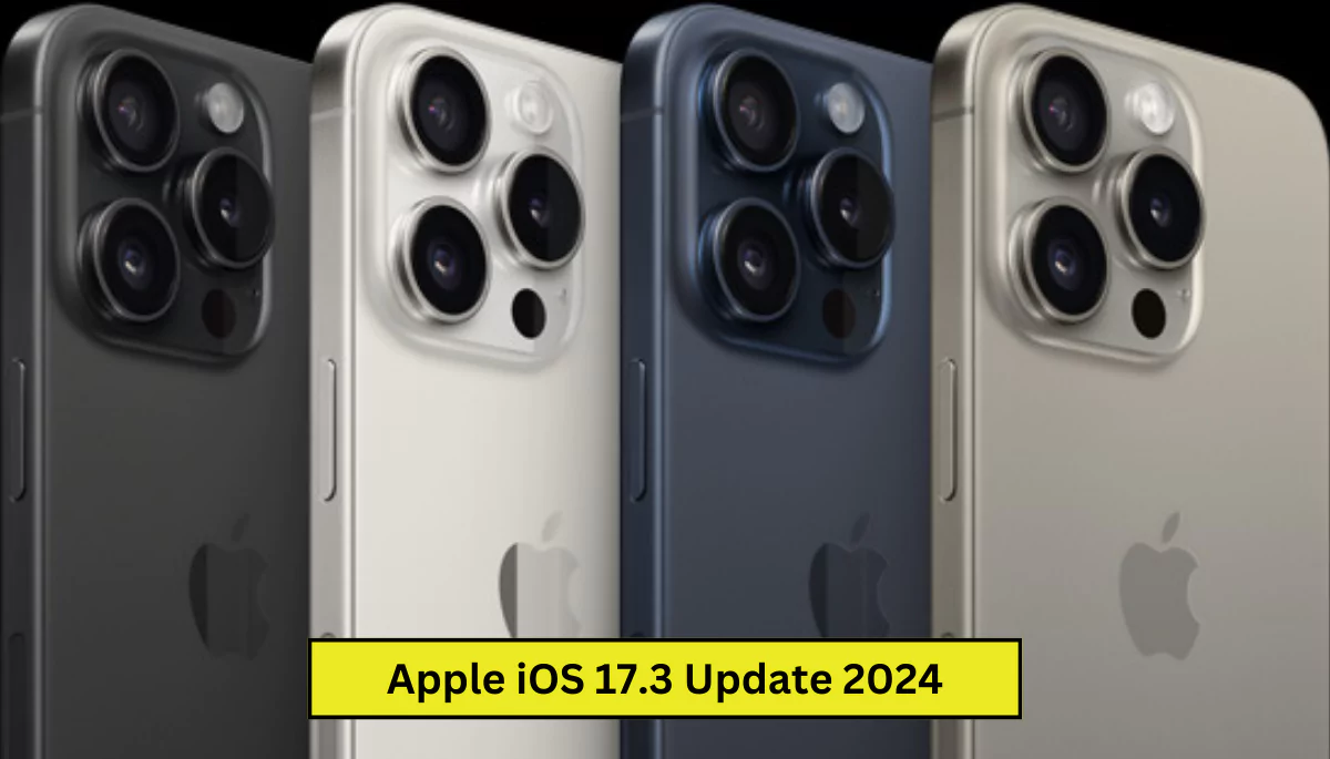 Apple iOS 17.3 Update 2024
