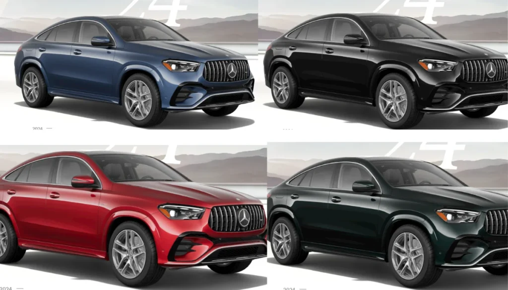 2024 Mercedes-Benz AMG GLE 53 Coupe Colors