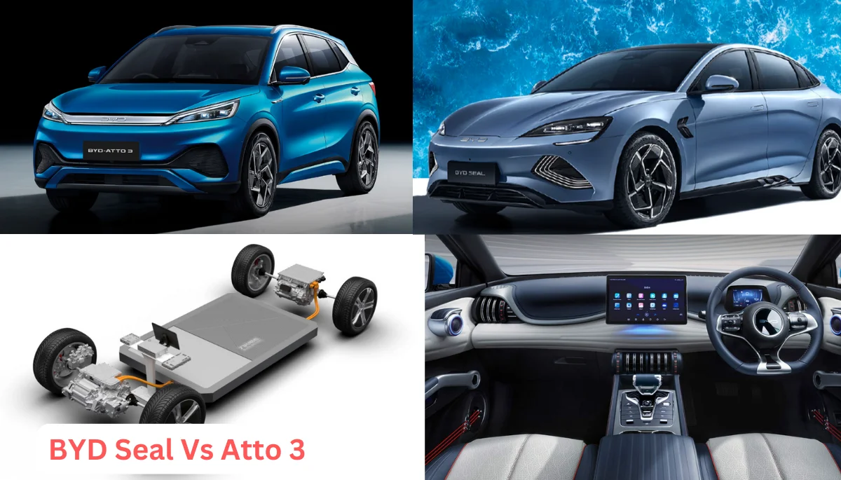 BYD Seal Vs Atto 3 Electric Cars